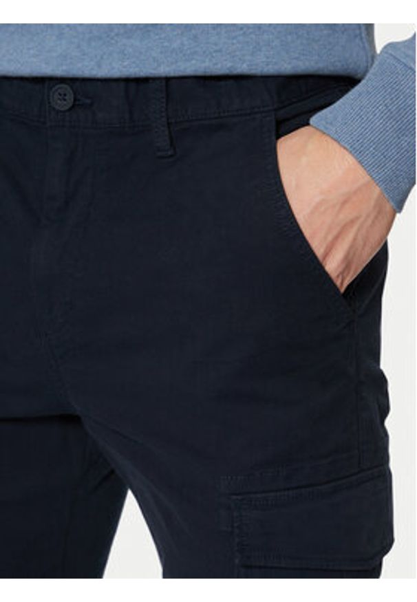 Tommy Jeans Spodnie materiałowe Austin DM0DM20281 Granatowy Regular Fit. Kolor: niebieski. Materiał: bawełna
