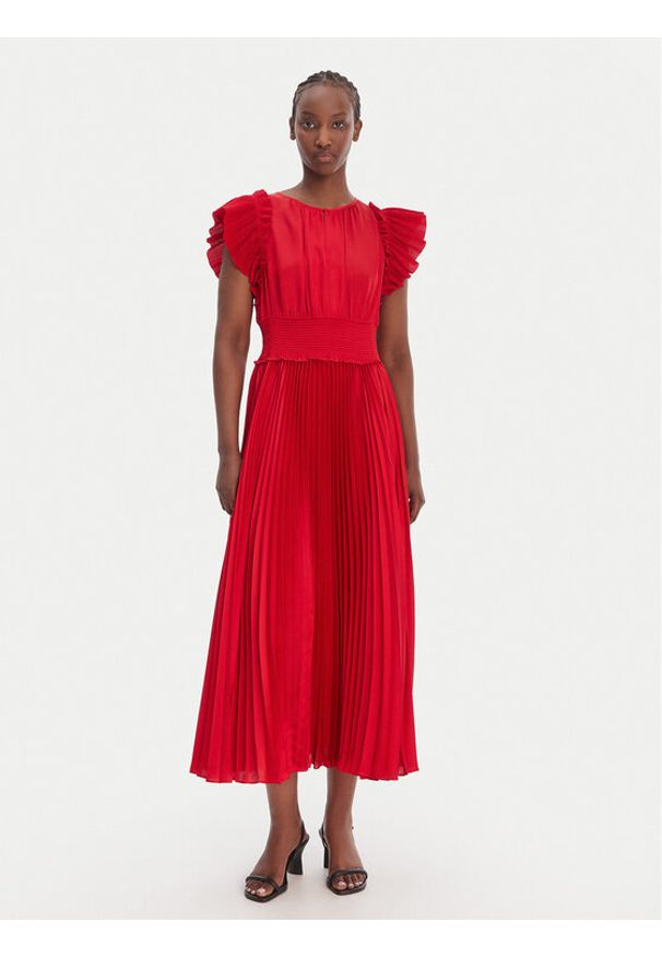 JOOP! Sukienka koktajlowa Dilia2 30100585 Czerwony Regular Fit. Kolor: czerwony. Materiał: syntetyk. Styl: wizytowy