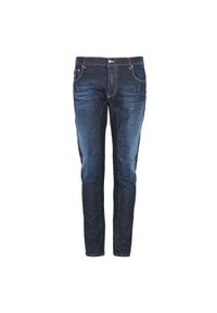 Les Hommes Jeansy "Skinny". Materiał: jeans. Wzór: aplikacja #1