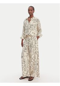 Seafolly Koszula Hothouse Flowers 55648-TO Écru Relaxed Fit. Materiał: wiskoza #4