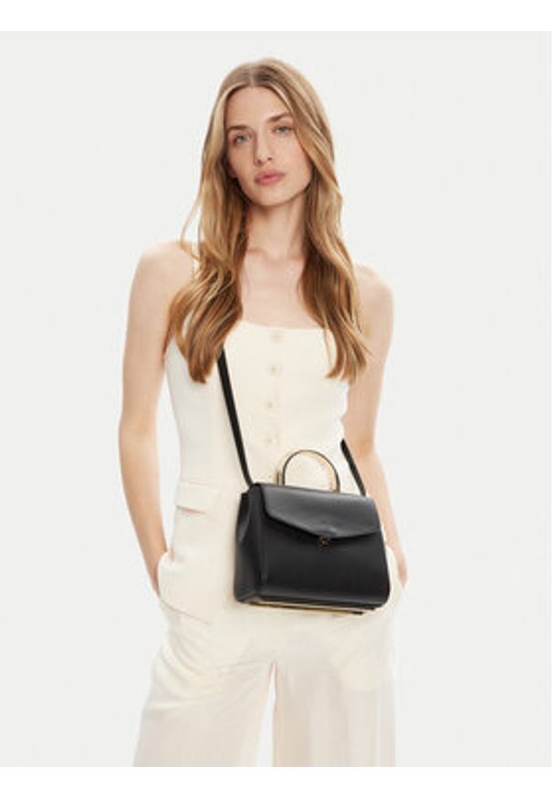 Furla Torebka Meridiana WB01704 BX3913 O6000 Czarny. Kolor: czarny. Materiał: skórzane