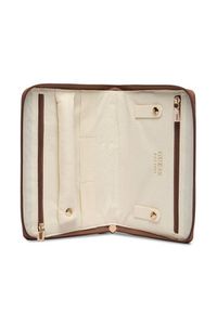 Guess Zestaw 2 etui Berta Travel TXOB86 88048 Brązowy. Kolor: brązowy. Materiał: skóra