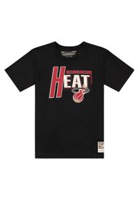 Mitchell & Ness - Koszulka Miami Heat. Kolor: czarny. Sport: koszykówka #1