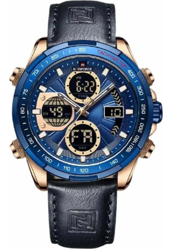 Naviforce ZEGAREK MĘSKI NAVIFORCE NF9197L RG/BE/BE + BOX NoSize
