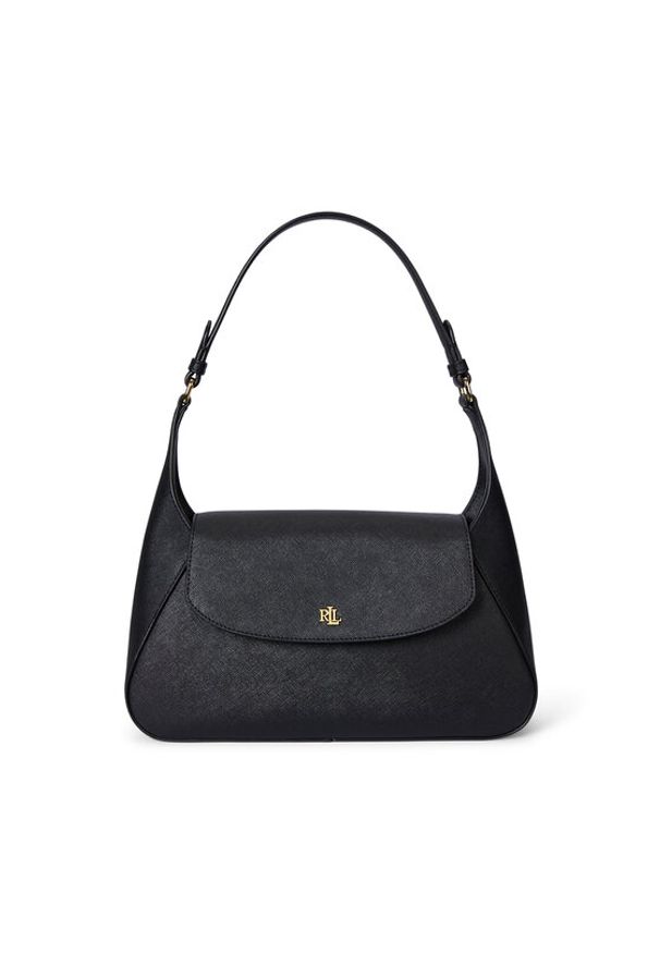 Lauren Ralph Lauren - LAUREN RALPH LAUREN Torebka 431969364001 Czarny. Kolor: czarny. Materiał: skórzane