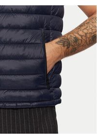 Karl Lagerfeld - KARL LAGERFELD Kamizelka 505711 Granatowy Regular Fit. Typ kołnierza: dekolt w karo. Kolor: niebieski. Materiał: syntetyk. Długość rękawa: bez rękawów #3