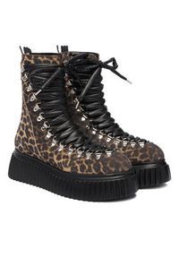 AGL Trzewiki D751501PGKI0454157 Brązowy. Kolor: brązowy. Materiał: skóra #5