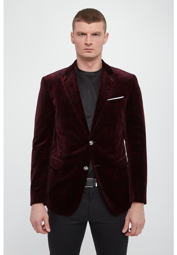 Marynarka męska welurowa Horace-Velvet JOOP!. Materiał: welur