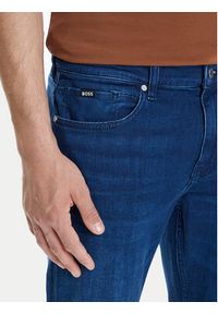 BOSS Jeansy H-Delaware 50544888 Granatowy Slim Fit. Kolor: niebieski