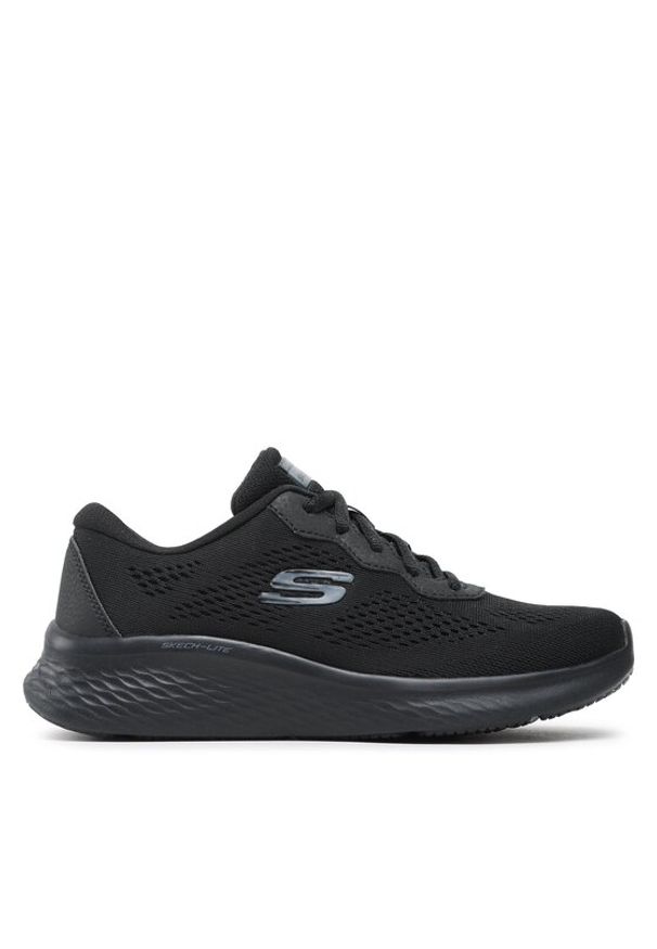 skechers - Skechers Sneakersy Perfect Time 149991/BBK Czarny. Kolor: czarny. Materiał: materiał