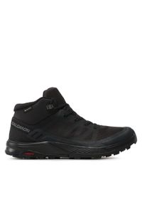 salomon - Salomon Trekkingi Outrise Mid Gtx L47143500 Czarny. Kolor: czarny. Materiał: materiał. Sport: turystyka piesza