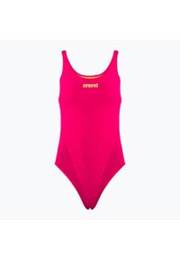 Arena - Strój kąpielowy jednoczęściowy damski arena Team Swim Tech Solid. Kolor: czerwony