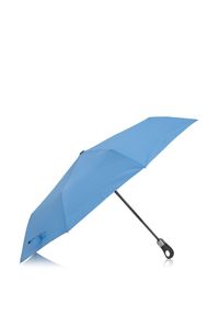 Ochnik - Składany parasol damski w kolorze niebieskim. Kolor: niebieski. Materiał: poliester