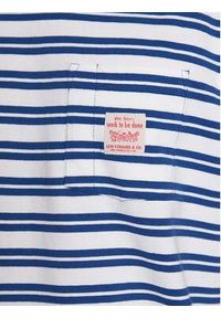 Levi's® T-Shirt Workwear A5850-0002 Niebieski Loose Fit. Kolor: niebieski. Materiał: bawełna