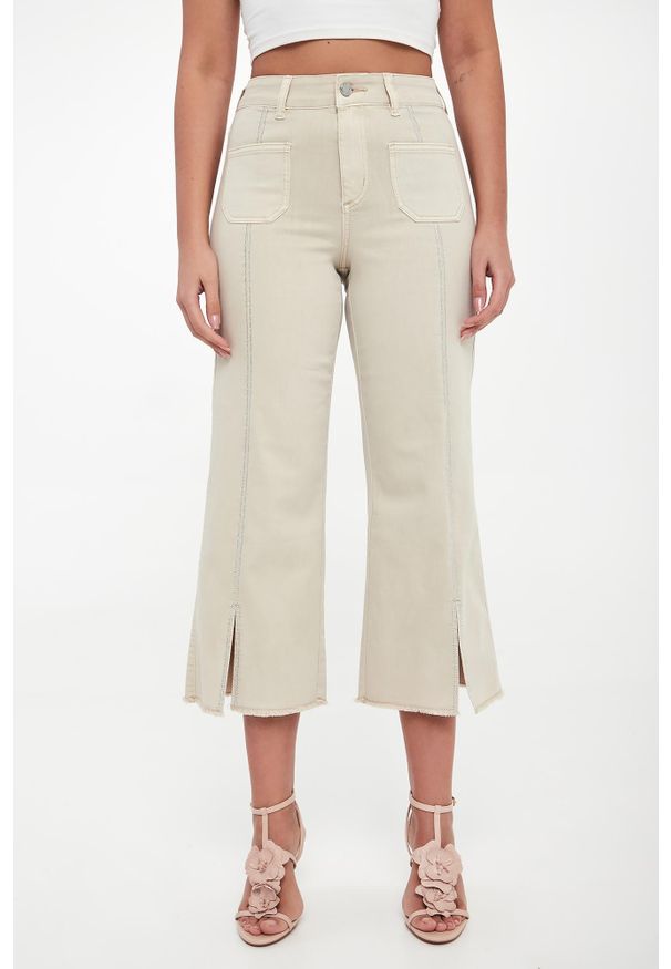 Joseph Ribkoff - Jeansy damskie z kryształkami JOSEPH RIBKOFF