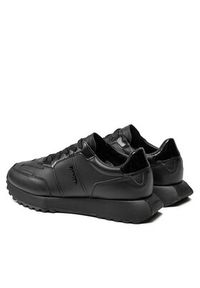 Calvin Klein Sneakersy Low Top Lace Up Lth W/ Hf HM0HM01479 Czarny. Kolor: czarny #2
