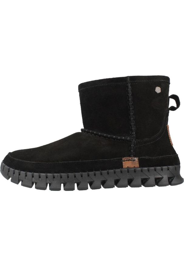 Carmela - CARMELA 162529C Czarny. Kolor: czarny. Materiał: skóra. Styl: sportowy