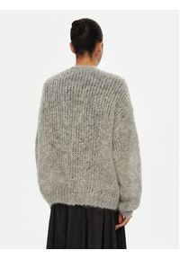 Weekend Max Mara Kardigan Pontiac 2515341031 Szary Oversize. Kolor: szary. Materiał: wełna #3