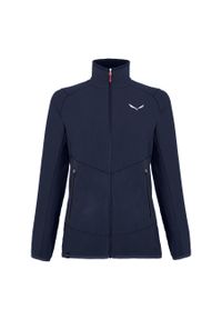 Polar Sportowy Damski Salewa Paganella Pl. Kolor: niebieski. Materiał: polar