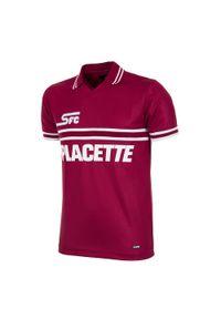 COPA FOOTBALL - Camisa Retro de Futebol Servette FC 1984 - 85. Kolor: czerwony. Sport: piłka nożna