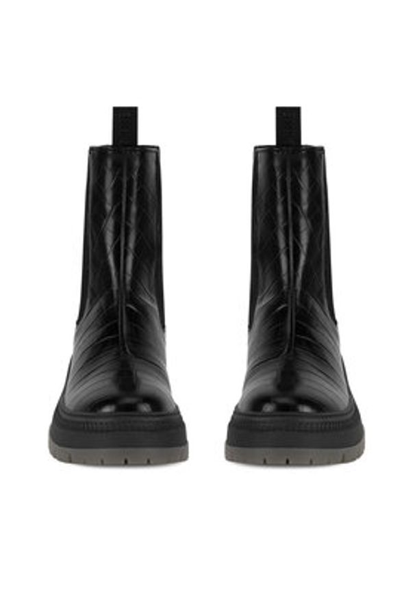 Nine West Sztyblety WFA3033-9 Czarny. Kolor: czarny. Materiał: materiał