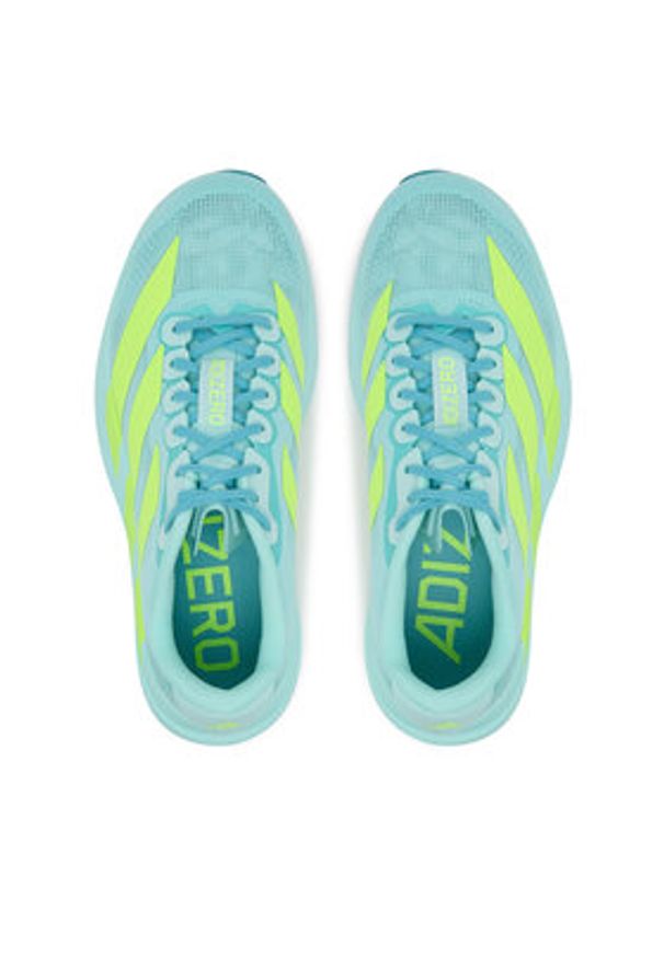 Adidas - adidas Buty do biegania adizero EVO SL JS4452 Turkusowy. Kolor: turkusowy. Materiał: materiał