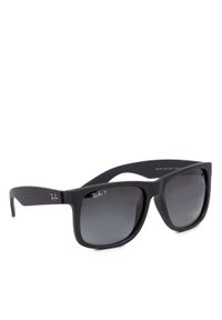 Ray-Ban Okulary przeciwsłoneczne Justin Classic 0RB4165 622/T3 Czarny. Kolor: czarny. Materiał: syntetyk #1