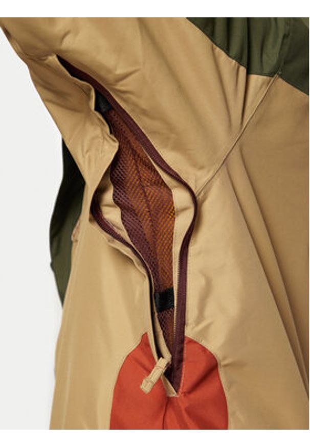 DC Shoes Kurtka snowboardowa Defiant ADYTJ03084 Zielony Standard Fit. Kolor: zielony. Materiał: syntetyk. Sport: snowboard