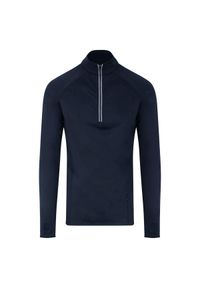 JUST COOL - Bluza Męska CoolFlex Half Zip. Kolor: niebieski