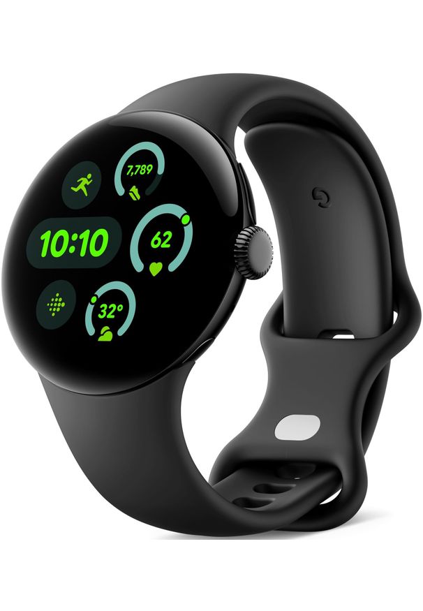 GOOGLE - Smartwatch Pixel Watch 3 41mm Czarny (GA05757-DE). Rodzaj zegarka: smartwatch. Kolor: czarny