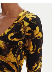 Versace Jeans Couture Sukienka codzienna 79HAO920 JS500 Czarny Slim Fit. Okazja: na co dzień. Kolor: czarny. Materiał: wiskoza. Typ sukienki: proste. Styl: casual #3