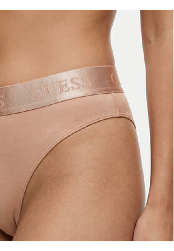 Guess Figi brazylijskie O6GE04 KE831 Różowy. Kolor: różowy. Materiał: bawełna