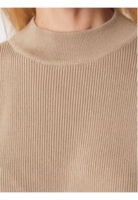 Moss Copenhagen Sweter Destina 17204 Beżowy Loose Fit. Kolor: beżowy. Materiał: wiskoza #3