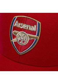 47 Brand - Czapka z daszkiem męska Arsenal FC MVP Cap. Kolor: czerwony. Materiał: wełna