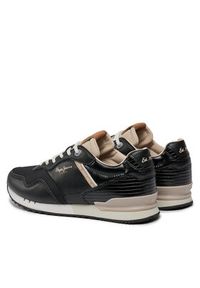 Pepe Jeans Sneakersy London Street W PLS40007 Czarny. Kolor: czarny. Materiał: skóra #3