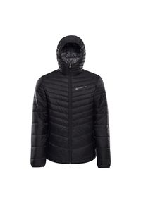ALPINE PRO - Kurtka męska ocieplana dwustronna Alpine Pro Erom. Kolor: czarny. Materiał: puch. Sport: turystyka piesza #1