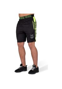 GORILLA WEAR - Krótka Gorilla Wear Shelby. Kolor: czarny, wielokolorowy, żółty. Długość: krótkie. Sport: fitness