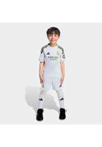 Adidas - Minizestaw piłkarski dla dzieci Real Madryt 25/26 domowy. Sport: piłka nożna