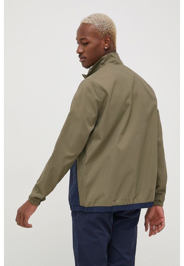 Jack & Jones kurtka męska kolor zielony przejściowa. Okazja: na co dzień. Kolor: zielony. Materiał: poliester. Styl: casual
