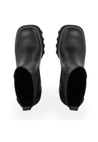 Tommy Jeans Botki Tjw High Heel Chelsea EN0EN02306 Czarny. Kolor: czarny. Materiał: skóra #4