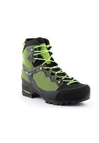 Buty trekkingowe męskie Salewa MS Raven 3 Gtx. Wysokość cholewki: za kostkę. Zapięcie: sznurówki. Kolor: wielokolorowy, zielony. Materiał: materiał, syntetyk. Szerokość cholewki: normalna