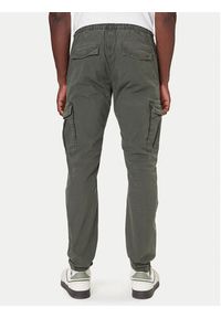 Tommy Jeans Spodnie materiałowe DM0DM22003 Zielony Regular Fit. Kolor: zielony. Materiał: bawełna #5