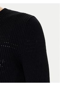 TwinSet - TWINSET Sweter 252TP3240 Czarny Regular Fit. Kolor: czarny. Materiał: wiskoza #2
