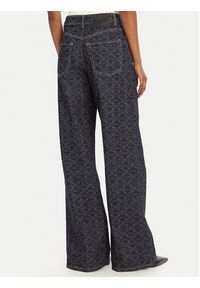 Hugo - HUGO Jeansy 50541522 Granatowy Wide Leg. Kolor: niebieski #4