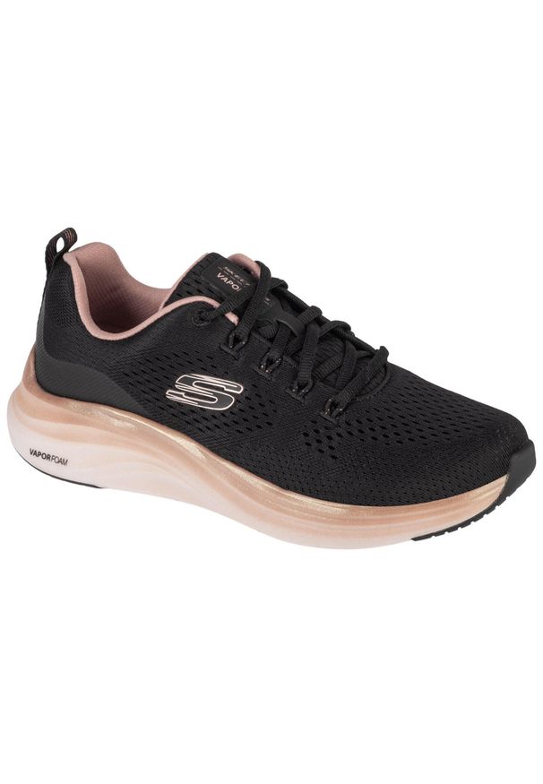 skechers - Baskets Femme VAPOR FOAM - MIDNIGHT GLI Skechers BKRG 150025 Noir Skechers. Kolor: czarny, różowy, wielokolorowy. Materiał: tkanina, syntetyk, materiał. Model: Skechers Sport. Sport: turystyka piesza