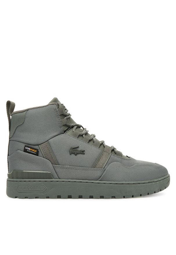 Lacoste Sneakersy T-Clip Winter 7-50SMA0195 Szary. Kolor: szary. Materiał: materiał