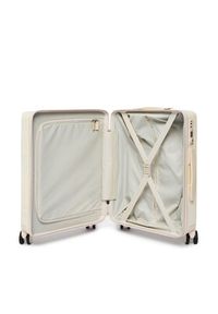 TOMMY HILFIGER - Tommy Hilfiger Walizka kabinowa Th Travel Cabin Case AW0AW17829 Écru #5