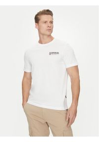 Napapijri T-Shirt Kasba NP0A4HQQ Biały Regular Fit. Kolor: biały. Materiał: bawełna #1
