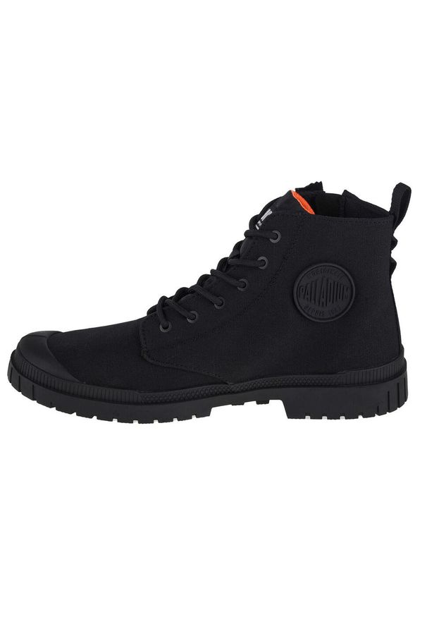 Buty sportowe Sneakersy unisex, Palladium SP20 Unzipped. Kolor: czarny. Materiał: guma, materiał, syntetyk, tkanina. Sport: turystyka piesza