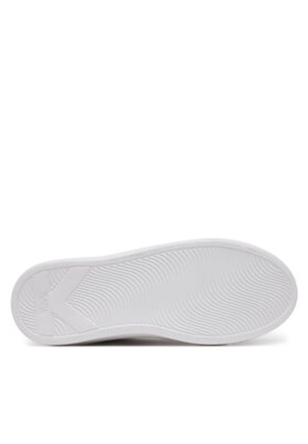 Karl Lagerfeld - KARL LAGERFELD Sneakersy KL62512 Biały. Kolor: biały. Materiał: skóra